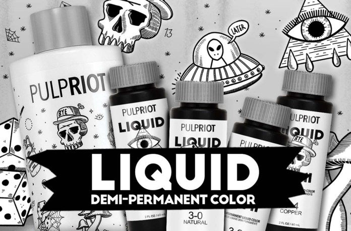 Pulp Riot Liquid 7.0 Natural Demi-Permanent Liquid Color