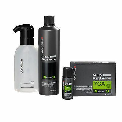 Goldwell for Men Reshade Gray Reduction + Developer Concentrate Lotion Set
