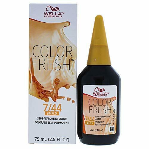 Color Fresh Warm 7/44 Medium Blonde/Intense Red Hair Color