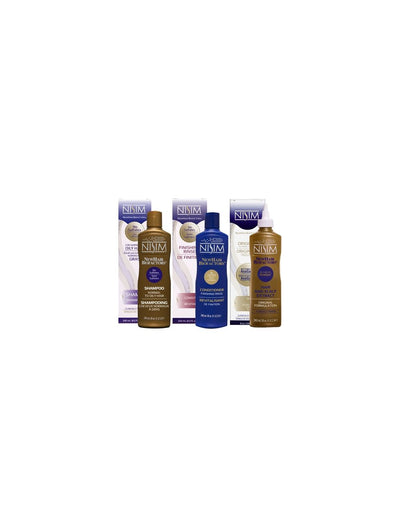 Tripack - Normal to Oily Shampoo, Rinse Conditioner