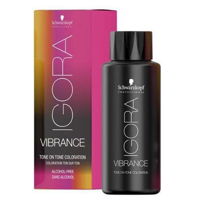 Igora Vibrance Tone-on-Tone Coloration 9.5-1 Platinum Blonde Cendre