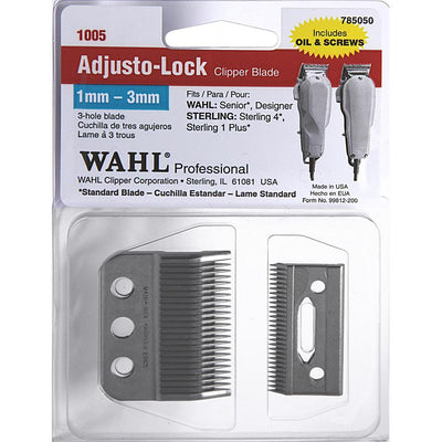 3-Hole Adjusto-Lock clipper blade item #1005