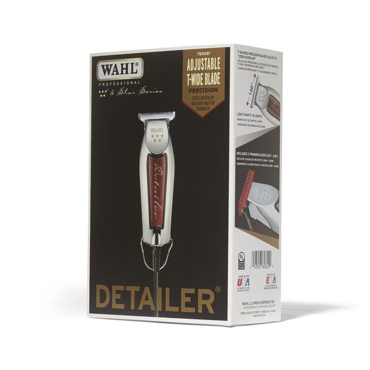 ボディ・フェイスケア WAHL DETAILER WAHL PROFESSIONAL CORDED DETAILER - SILVER/RED